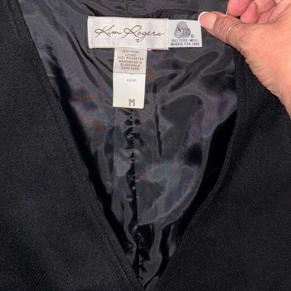 VTG Kim Rogers • Wool Vest Dress - Picture 7 of 9